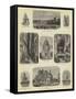 Paris Illustrated-Guido Bach-Framed Stretched Canvas