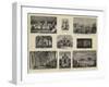 Paris Illustrated-null-Framed Giclee Print