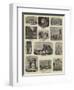 Paris Illustrated-null-Framed Premium Giclee Print