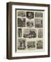 Paris Illustrated-null-Framed Giclee Print