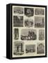 Paris Illustrated-null-Framed Stretched Canvas