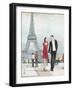 Paris Impressions 1-Norman Wyatt Jr.-Framed Art Print