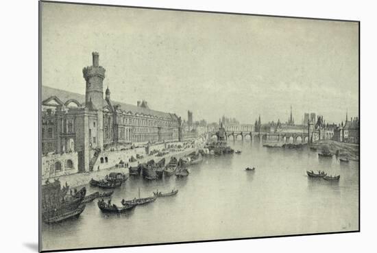 Paris in 1658, 1915-Ph Benoist-Mounted Giclee Print