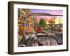 Paris in a Car-Dominic Davison-Framed Art Print