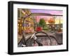 Paris in a Car-Dominic Davison-Framed Art Print