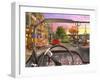 Paris in a Car-Dominic Davison-Framed Art Print