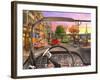 Paris in a Car-Dominic Davison-Framed Art Print