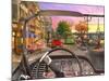 Paris in a Car-Dominic Davison-Mounted Art Print