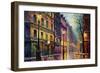 Paris in Color II-Sasha-Framed Giclee Print