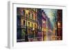 Paris in Color II-Sasha-Framed Giclee Print