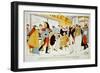 Paris in Half-Mourning-Ralph Barton-Framed Art Print