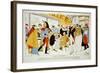 Paris in Half-Mourning-Ralph Barton-Framed Art Print