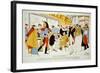 Paris in Half-Mourning-Ralph Barton-Framed Art Print