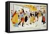 Paris in Half-Mourning-Ralph Barton-Framed Stretched Canvas