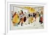 Paris in Half-Mourning-Ralph Barton-Framed Premium Giclee Print