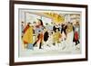 Paris in Half-Mourning-Ralph Barton-Framed Premium Giclee Print