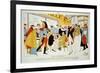 Paris in Half-Mourning-Ralph Barton-Framed Premium Giclee Print