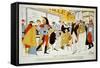 Paris in Half-Mourning-Ralph Barton-Framed Stretched Canvas