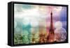 Paris in Lights-Emily Navas-Framed Stretched Canvas