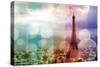 Paris in Lights-Emily Navas-Stretched Canvas
