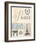 Paris in Memory-Marco Fabiano-Framed Art Print