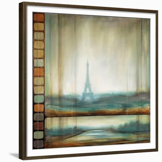 Paris in Motion-Pablo Rojero-Framed Premium Giclee Print