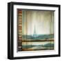 Paris in Motion-Pablo Rojero-Framed Art Print