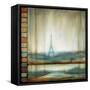 Paris in Motion-Pablo Rojero-Framed Stretched Canvas