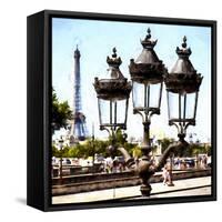 Paris in Spring-Philippe Hugonnard-Framed Stretched Canvas