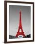 Paris in the Day in Red Border-Emily Navas-Framed Art Print