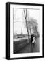 Paris In The Rain I Love-Carina Okula-Framed Photographic Print