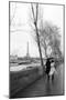 Paris In The Rain I Love-Carina Okula-Mounted Photographic Print
