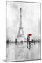 Paris In The Rain-OnRei-Mounted Art Print