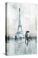 Paris in the rain-OnRei-Stretched Canvas