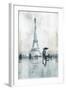 Paris in the rain-OnRei-Framed Art Print