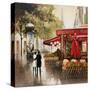 Paris in the Rain-E. Anthony Orme-Stretched Canvas