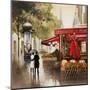 Paris in the Rain-E. Anthony Orme-Mounted Art Print