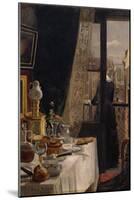 Paris interior, 1881-Claude Monet-Mounted Giclee Print