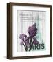 Paris Iris-Alicia Soave-Framed Art Print