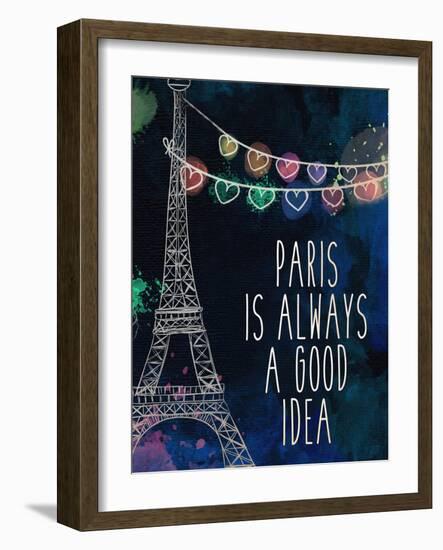 Paris is Always-Kimberly Allen-Framed Art Print