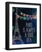 Paris is Always-Kimberly Allen-Framed Art Print