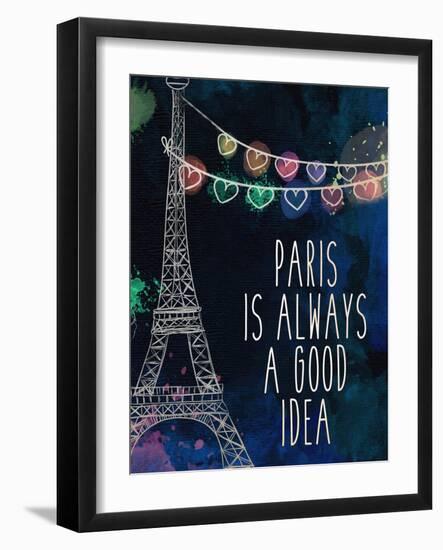 Paris is Always-Kimberly Allen-Framed Art Print