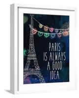 Paris is Always-Kimberly Allen-Framed Art Print