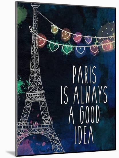 Paris is Always-Kimberly Allen-Mounted Art Print