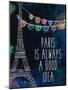 Paris is Always-Kimberly Allen-Mounted Art Print