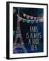 Paris is Always-Kimberly Allen-Framed Art Print