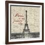 Paris is my Favorite City-Michael Marcon-Framed Art Print