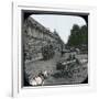 Paris (Ist Arrondissement), the Quai Des Tuileries at the Level of the Pont-Royal, Circa 1890-Leon, Levy et Fils-Framed Photographic Print