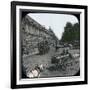 Paris (Ist Arrondissement), the Quai Des Tuileries at the Level of the Pont-Royal, Circa 1890-Leon, Levy et Fils-Framed Photographic Print