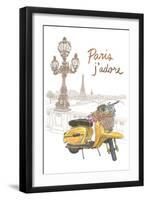 Paris J'adore-Lichia Liu-Framed Art Print